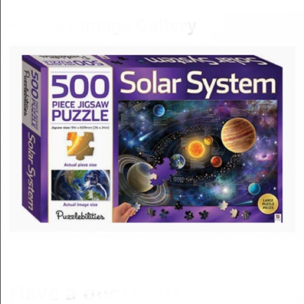 NWT Puzzlebilities Solar System 500 Piece Puzzle